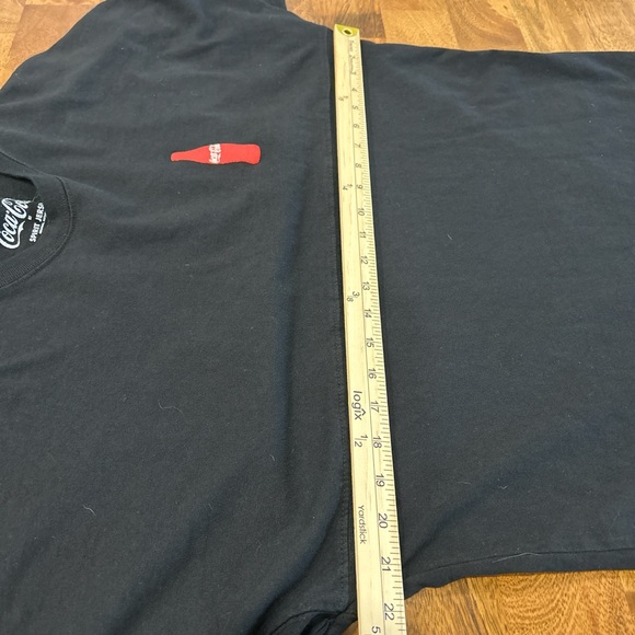 Coca Cola Black and Red Sweatshirt - Picture 4 of 6